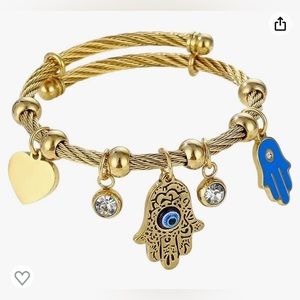 Gold Bangle Bracelet